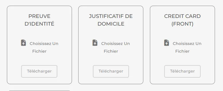 Vérification — preuve d’identité